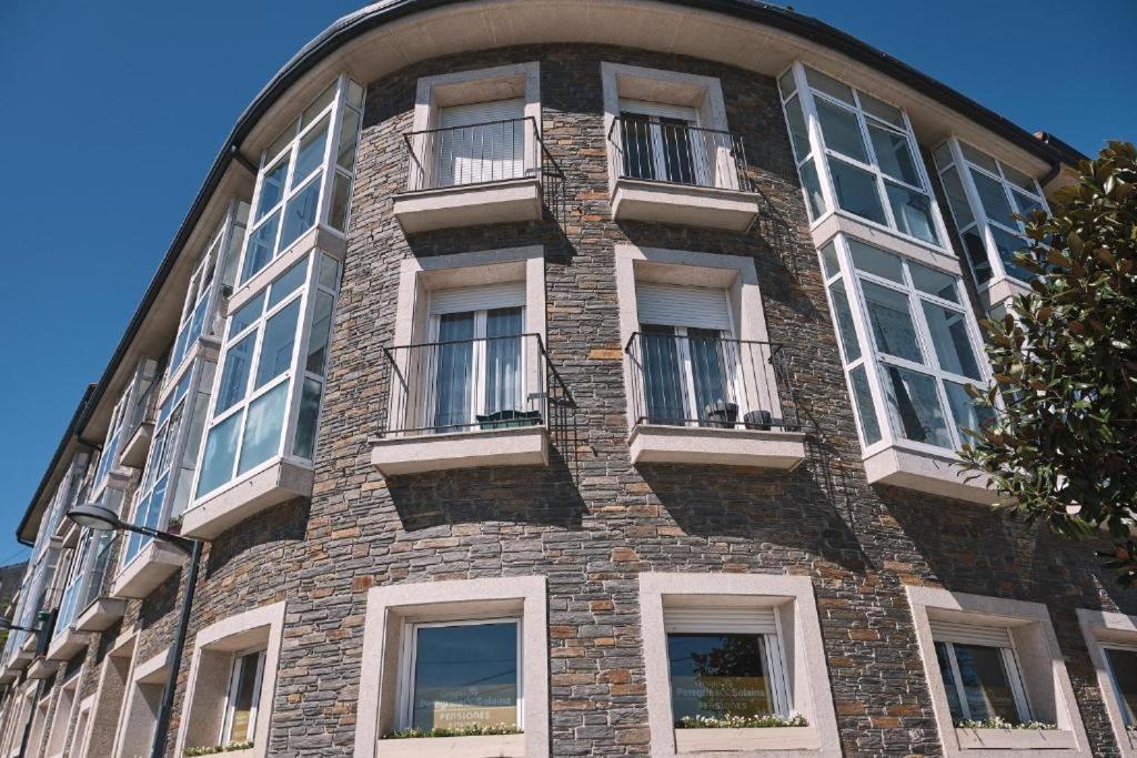 Pension A Solaina O Pedrouzo Exteriör bild