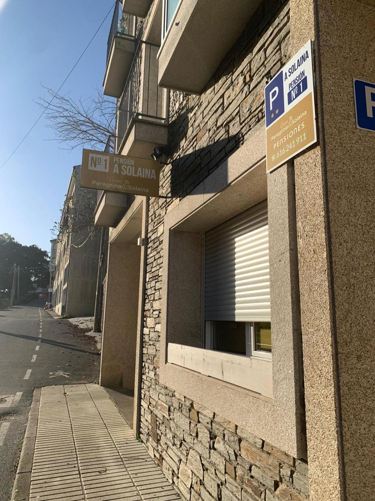 Pension A Solaina O Pedrouzo Exteriör bild