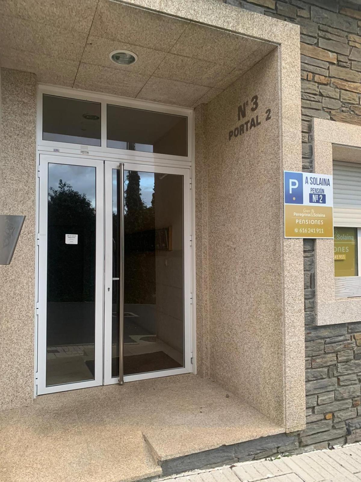 Pension A Solaina O Pedrouzo Exteriör bild